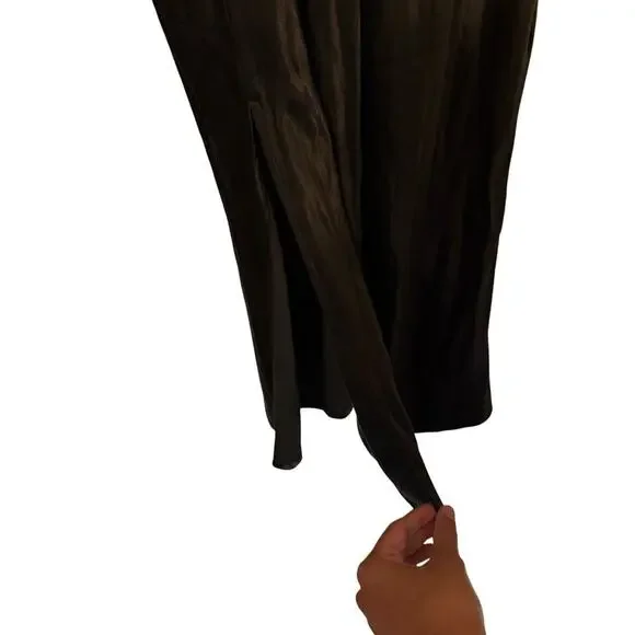 new Splendid x Rachel Love Boatneck Maxi Dress in Black, Large. Quiet Luxury. - Picture 4 of 11